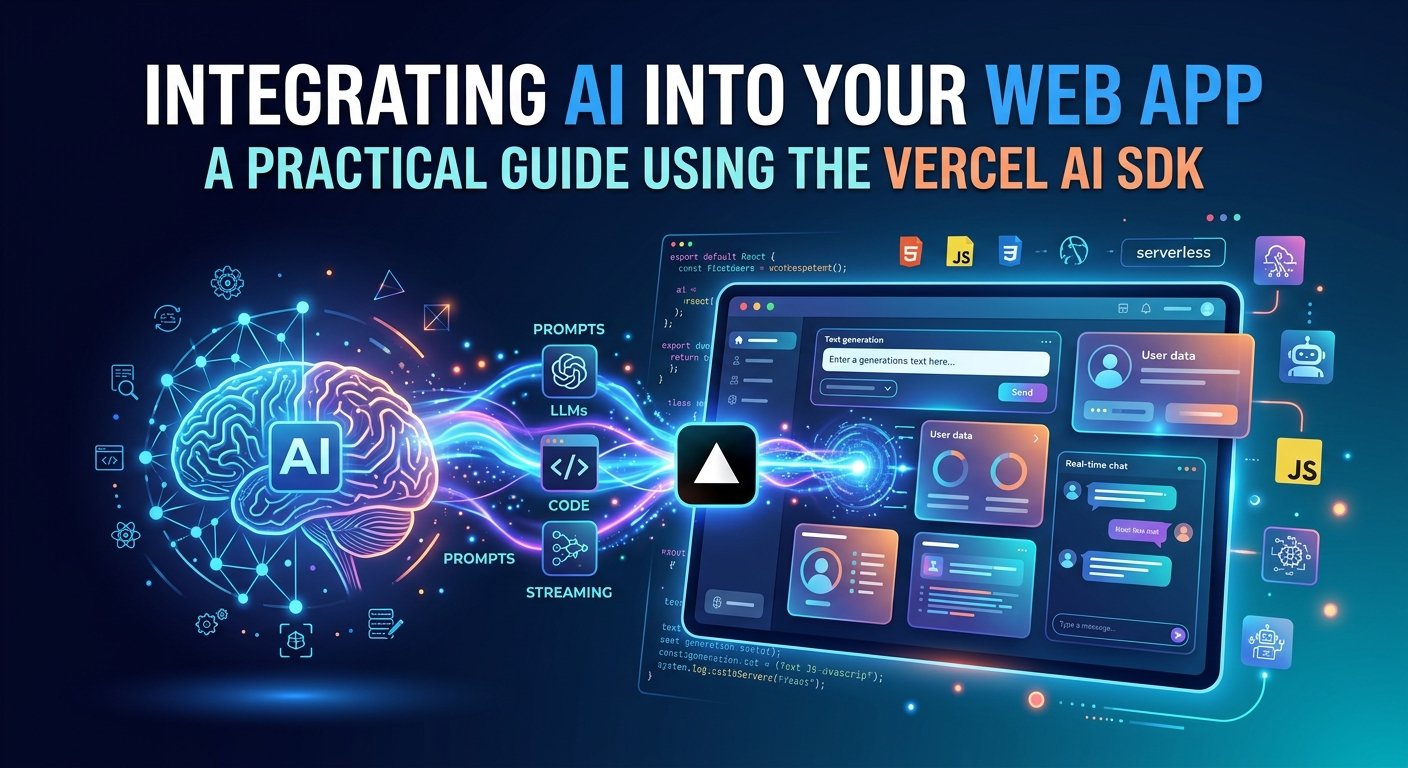 Integrating AI Into Your Web App: A Practical Guide Using the Vercel AI SDK