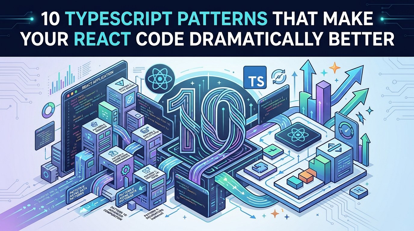 10 TypeScript Patterns That Make Your React Code Dramatically Better